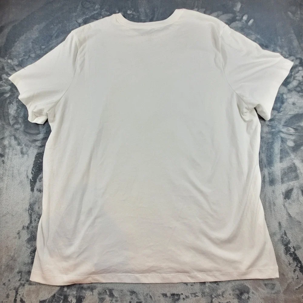 Jordan Jumpman Flight HBR White Graphic T-Shirt Mens 3XL AO0664-480 Nike Logo